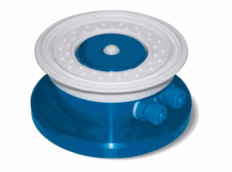 Round clamping suction cups