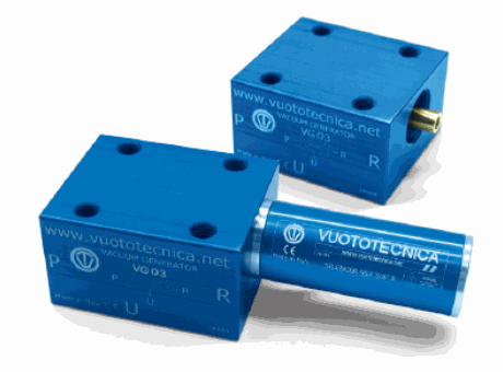 Single-stage vacuum generator 2,9mc/h - 3mc/h - 5mc/h