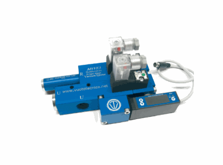 Low pressure single-stage and multi-function vacuum generator 3mc/h - 5mc/h