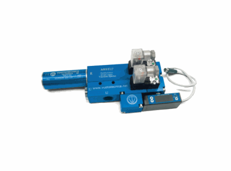 Low pressure single-stage and multi-function vacuum generator 8,8mc/h - 12,5mc/h