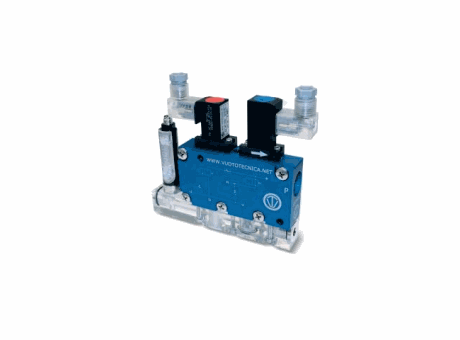 Multi-stage, multi-function and modular vacuum generator 9,1mc/h - 12,1mc/h