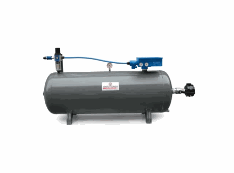 Minidepressore pneumatico da 300Lt con generatore di vuoto multistadio PVP300MDRES
