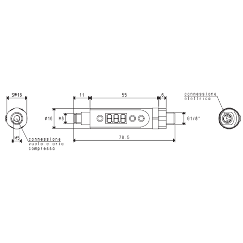 Dimensioned drawing