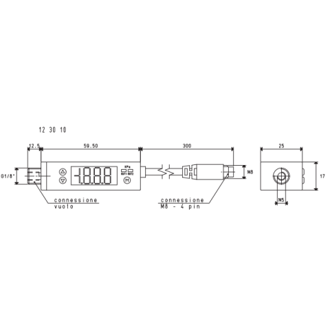 Dimensioned drawing