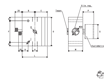 Vuototecnica - Free CAD models - Low vacuum degree reducers 110350 ...
