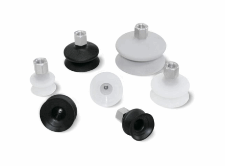 Suction cups with supports