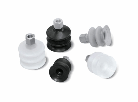 Suction cups with supports