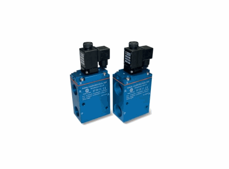 3-way servo-controlled vacuum solenoid valves G3/4" and G1”