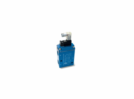 3-way servo-controlled vacuum solenoid valves G1/2” with bistable impulse pilot valve and low absorption electric coil