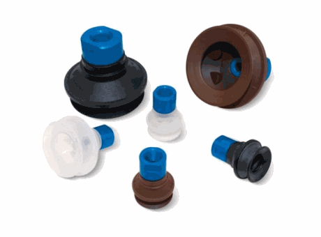 Suction cups with support