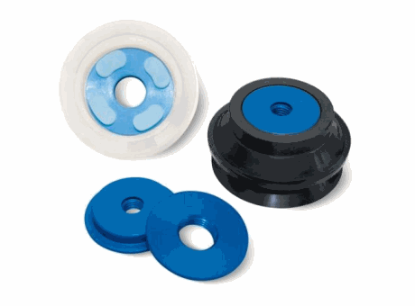 Suction cups with support