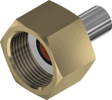Adaptor with welding socket