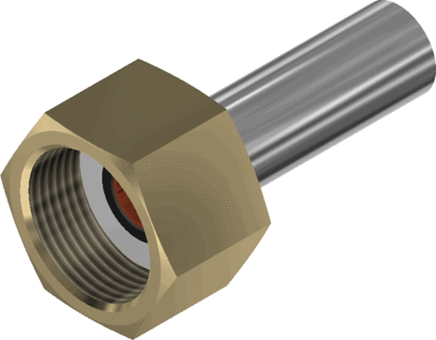 Adaptor with welding socket