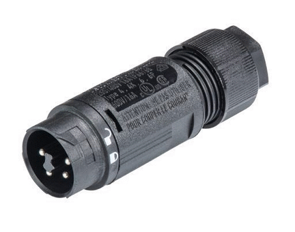 Circular connector, male - 46.052.4554.1