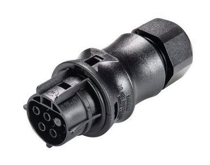 Circular connector, female - 96.041.4053.1