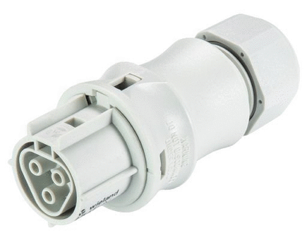 Circular connector, female20I3S B1 ZR1 GL - 96.031.4053.0