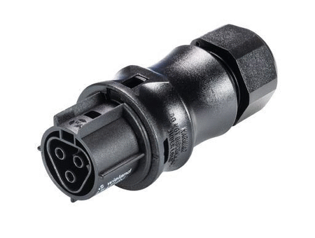 Circular connector, female20I3S B1 ZR2 SW - 96.031.4153.1
