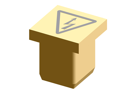 COVER W.WARN.SIGNADF.../4 YELLOW - 04.343.8353.8