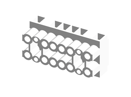 COMP.TERM.STRIPS KL 16 / 6PA DS - 29.401.0653.0