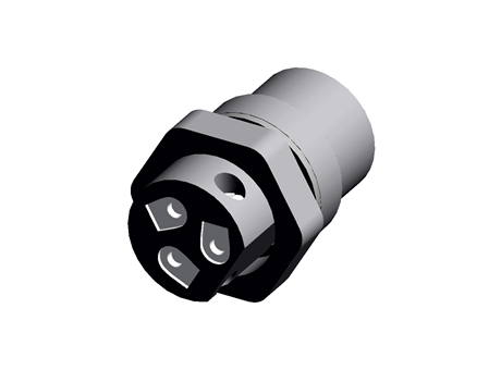Wieland Electric Inc. - Free CAD models - MALE BULKHEAD RST16I3 S S1 ...