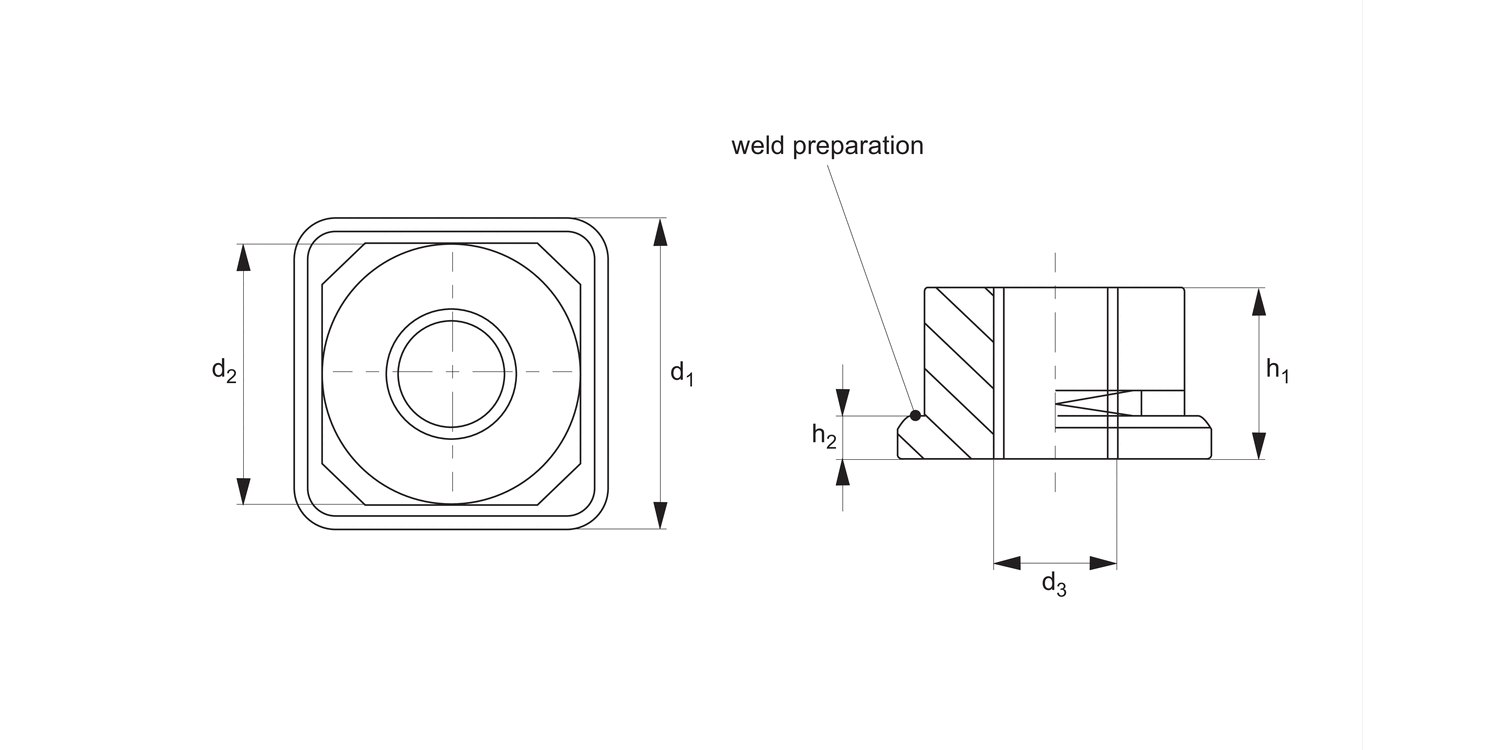 Watertrace Insert Wixroyd Group Ltd - Free CAD models - 34670 Weldable Threaded Insert ...