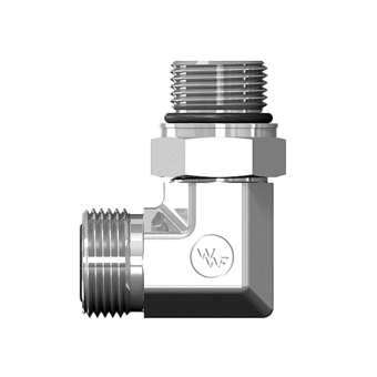 Male FFOR to Metric MORB Adj 90°  Elb - 4515X08XM16