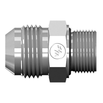 Male JIC to Male Metric Straight Thread  - 7001X10X18