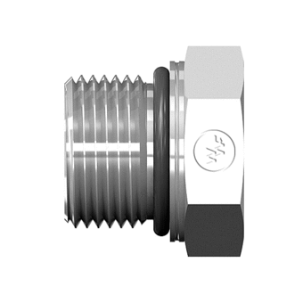 SAE O-Ring Plug - Hex Head - 7237X05