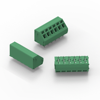 Terminal Blocks - Screwless - 5.00 mm - 45° Push in