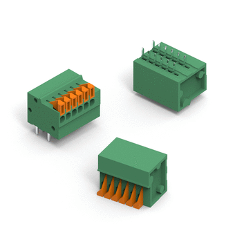 Terminal Blocks - Screwless - 2.54 mm