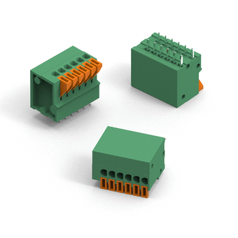Terminal Blocks - Screwless - 2.54 mm