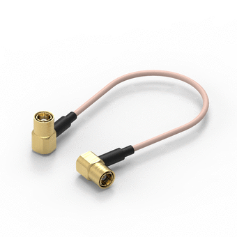 Cable assemblies - SMB Right Angle Plug to SMB Right Angle Plug