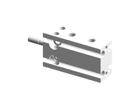 Free Mount Cylinder series CU/CUK
