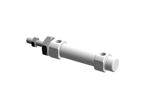 Stainless steel mini cylinder (double action) CM2 series