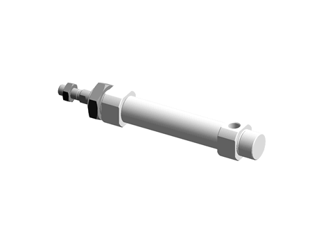 Stainless steel mini cylinder (single action) series CM2