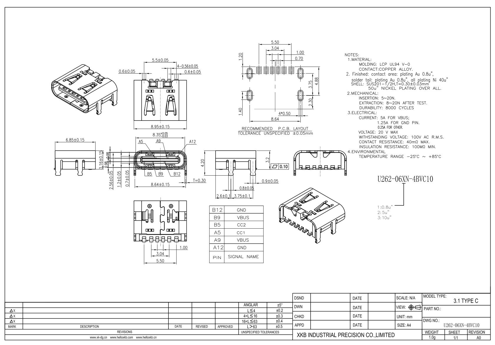 二维尺寸图