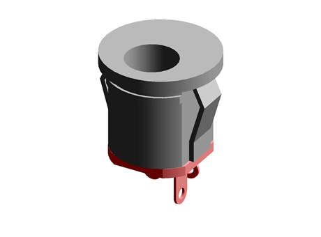 DC connector cylinder ,Inner core2.0,2.5A 24V