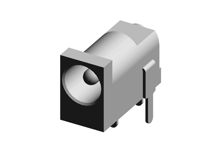 DC connector Pin W11.4xD5.0xH7.4,Inner core1.65,2A 12V ll copper