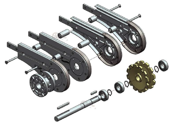 YA-VA Intelligent Systems Co., Ltd. - Free CAD models - YB180 End Drive ...