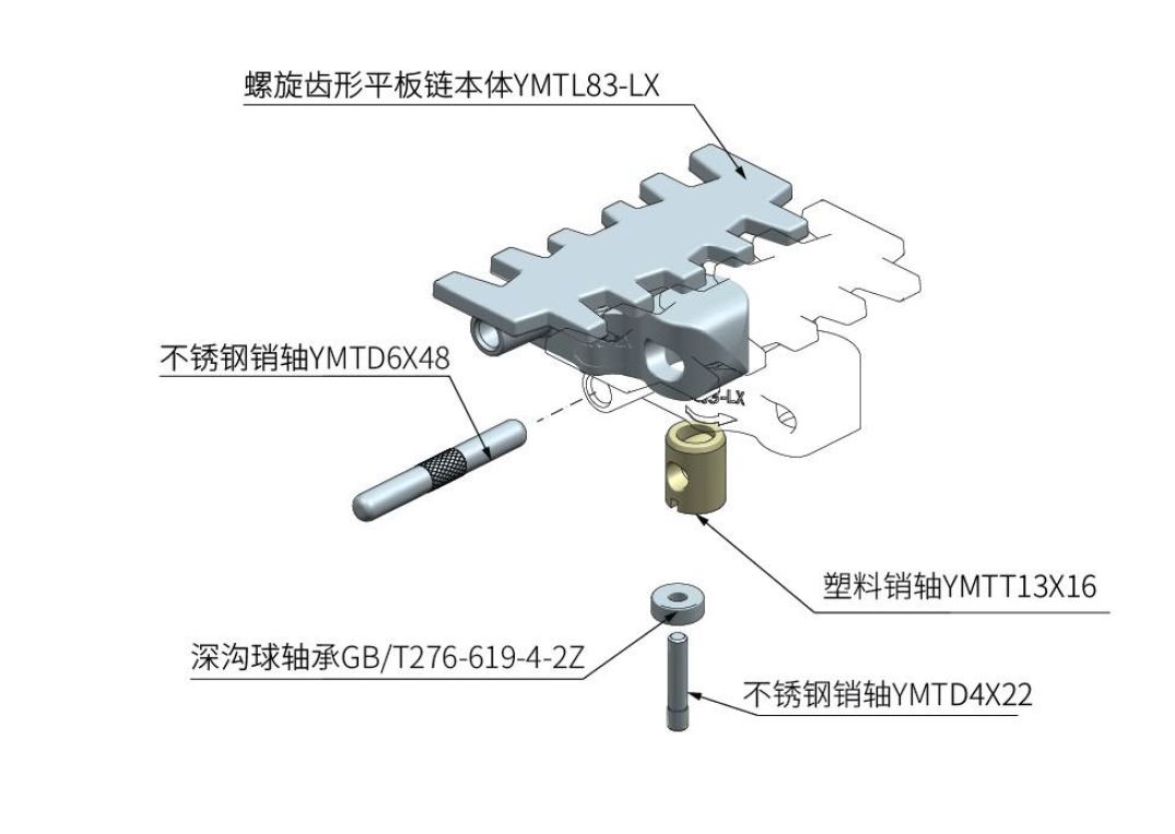 YA-VA Intelligent Systems Co., Ltd. - Free CAD models - Plain Chain for ...