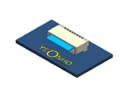 1.0mm Pitch FFC/FPC Connector 10003HR-NNL