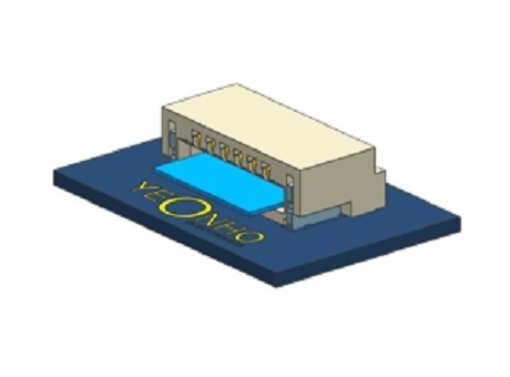 1.0mm Pitch FFC/FPC Connector 10008HR-NNL
