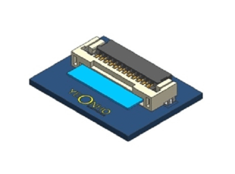 1.0mm Pitch FFC/FPC Connector 10031HR-HNNG
