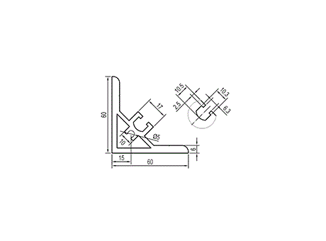 Aluminum Extrusion AFL6060
