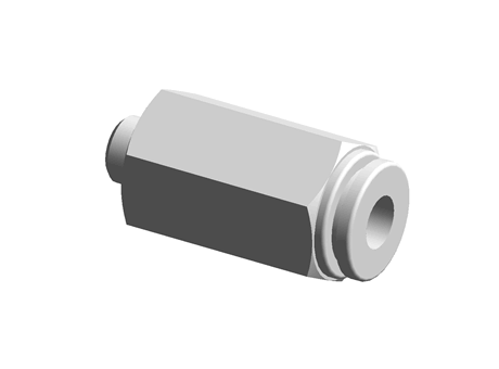 External thread Vertical Connector FFLCNLSS Series