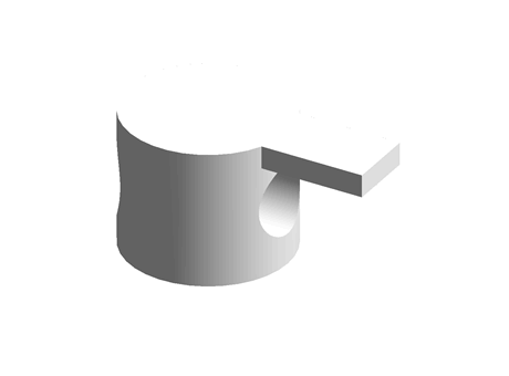 Accessories for Aluminum Alloy Profiles - Connecting Part - National Standard Groove Width 6.2-30 Series - European Standard Groove Width 8.2-30 Series - Built-in Connector HA22-NZ-G306-D6.5